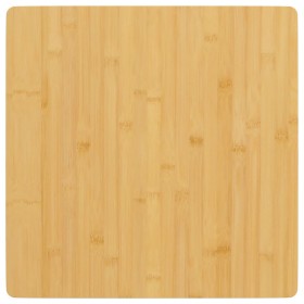 Tablero de mesa de bambú 50x50x2,5 cm