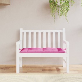 Cojín para banco de jardín tela rosa 110x50x7 cm de vidaXL, Cojines para sillas y sofás - Ref: Foro24-361828, Precio: 26,27 €...