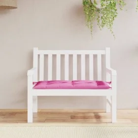 Cushion for garden bench, pink fabric, 110x50x7 cm by vidaXL, Cushions for chairs and sofas - Ref: Foro24-361828, Price: 26,0...