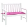 Gartenbankkissen rosa Stoff 110x50x7 cm von vidaXL, Kissen für Stühle und Sofas - Ref: Foro24-361828, Preis: 26,27 €, Rabatt: %