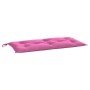 Gartenbankkissen rosa Stoff 110x50x7 cm von vidaXL, Kissen für Stühle und Sofas - Ref: Foro24-361828, Preis: 26,27 €, Rabatt: %