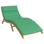 Green Oxford cloth sun lounger cushion 180x60x3 cm by vidaXL, Cushions for chairs and sofas - Ref: Foro24-361857, Price: 42,6...