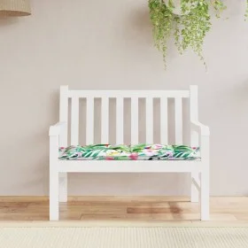Garden bench cushion multicolored fabric 110x50x7 cm by vidaXL, Cushions for chairs and sofas - Ref: Foro24-361825, Price: 43...