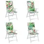 Cushions for high-back chairs 4 pcs multicolor fabric by vidaXL, Cushions for chairs and sofas - Ref: Foro24-361260, Price: 7...