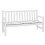 Cojín banco de jardín tela Oxford estampado hojas 150x50x3 cm de vidaXL, Cojines para sillas y sofás - Ref: Foro24-361160, Pr...