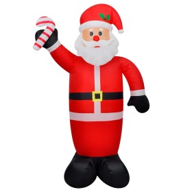 Papá Noel inflable con LED 300 cm