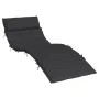 Cojín de tumbona de tela Oxford negro 180x60x3 cm de vidaXL, Cojines para sillas y sofás - Ref: Foro24-361859, Precio: 41,83 ...