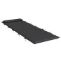Cojín de tumbona de tela Oxford negro 180x60x3 cm de vidaXL, Cojines para sillas y sofás - Ref: Foro24-361859, Precio: 41,83 ...