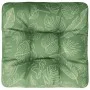 Cojín para palés tela Oxford estampado de hojas 58x58x10 cm von vidaXL, Kissen für Stühle und Sofas - Ref: Foro24-360919, Pre...