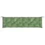 Garden bench cushions 2 pcs fabric leaf print 200x50x7 cm by vidaXL, Cushions for chairs and sofas - Ref: Foro24-361751, Pric...