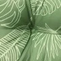 Garden bench cushions 2 pcs fabric leaf print 200x50x7 cm by vidaXL, Cushions for chairs and sofas - Ref: Foro24-361751, Pric...