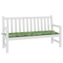 Cojín banco de jardín tela Oxford estampado hojas 150x50x3 cm by vidaXL, Cushions for chairs and sofas - Ref: Foro24-361161, ...