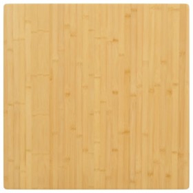 Tablero de mesa de bambú 80x80x2,5 cm