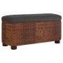Benches with storage with cushion 2 units enea brown 69 cm by vidaXL, Benches for halls and storage - Ref: Foro24-351813, Pri...