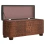 Benches with storage with cushion 2 units enea brown 69 cm by vidaXL, Benches for halls and storage - Ref: Foro24-351813, Pri...
