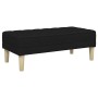 Juego de Sofá 2 pcs Negro 173 x 131 x 67 cm tela