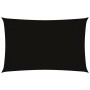 Toldo de vela rectangular tela Oxford negro 2x4,5 m