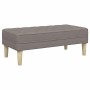 Juego de Sofá 2 pcs Gris Topo 173 x 131 x 67 cm tela