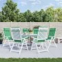 Cojines de silla con respaldo alto 6 uds tela Oxford verde by vidaXL, Cushions for chairs and sofas - Ref: Foro24-361891, Pri...