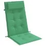 Cojines de silla con respaldo alto 6 uds tela Oxford verde by vidaXL, Cushions for chairs and sofas - Ref: Foro24-361891, Pri...