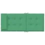 Cojines de silla con respaldo alto 6 uds tela Oxford verde by vidaXL, Cushions for chairs and sofas - Ref: Foro24-361891, Pri...