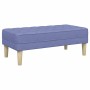 Juego de Sofá 2 pcs Azul jeans 173 x 131 x 67 cm tela