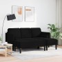 Juego de Sofá 2 pcs Negro 173 x 131 x 67 cm Terciopelo
