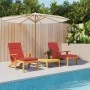 Liegekissen 2 Stück Oxford-Stoff rot von vidaXL, Kissen für Stühle und Sofas - Ref: Foro24-361990, Preis: 49,32 €, Rabatt: %