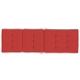 Cojines para tumbona 2 uds tela Oxford rojo de vidaXL, Cojines para sillas y sofás - Ref: Foro24-361990, Precio: 49,32 €