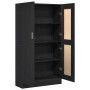 Armario de Libros Roble negro 82.5 x 30.5 x 150 cm