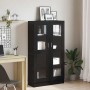 Estantería para libros Roble negro 82.5 x 30.5 x 150 cm