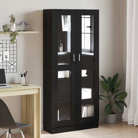Estantería para libros Roble negro 82.5 x 30.5 x 185 cm