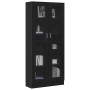 Estantería para libros Roble negro 82.5 x 30.5 x 185 cm