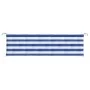 Blue and white striped Oxford fabric garden bench cushion 180x50x7cm by vidaXL, Cushions for chairs and sofas - Ref: Foro24-3...