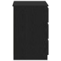 Escritorio Roble negro 140 x 50 x 76 cm Madera contrachapada