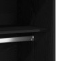 Armario Roble negro 100 x 50 x 200 cm Madera contrachapada