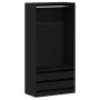 Armario Roble negro 100 x 50 x 200 cm Madera contrachapada