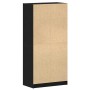 Alacena Negro 68 x 37 x 142 cm Madera contrachapada