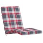 Sun lounger cushions 2 pcs red plaid Oxford fabric by vidaXL, Cushions for chairs and sofas - Ref: Foro24-361997, Price: 50,7...