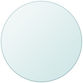 Tablero de mesa de cristal templado redondo 700 mm Tablero de mesa de cristal templado redondo 700 mm
