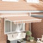 Toldo Retráctil Manual Rayas Multicolor 250x200 cm tela