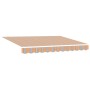 Toldo Retráctil Manual Rayas Multicolor 250 x 200 cm