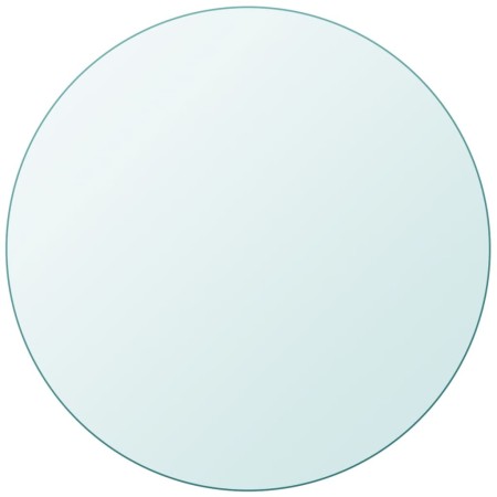 Tablero de mesa de cristal templado redondo 800 mm