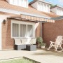 Toldo Retráctil Rayas Multicolor 250 x 200 cm