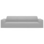 Funda elástica para sillón de 4 plazas poliéster jersey gris