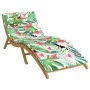 Multicolored Oxford cloth sun lounger cushion 180x60x3 cm by vidaXL, Cushions for chairs and sofas - Ref: Foro24-361869, Pric...