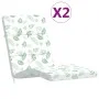2 Pcs Sun Lounger Cushions Oxford Cloth Leaf Print by vidaXL, Cushions for chairs and sofas - Ref: Foro24-362002, Price: 50,0...