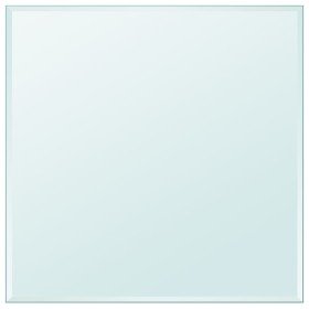 Tablero de mesa de cristal templado cuadrado 800x800 mm Tablero de mesa de cristal templado cuadrado 800x800 mm