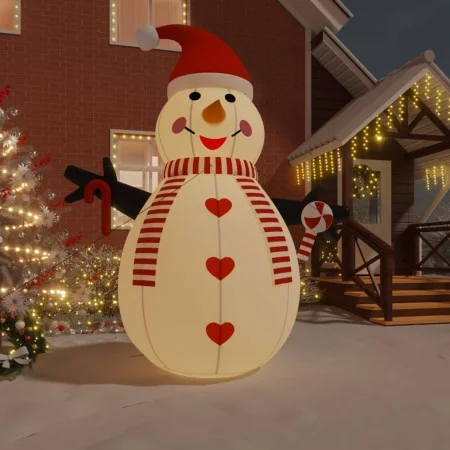 Inflatable snowman with LED lights, 460 cm. by vidaXL, Christmas lights - Ref: Foro24-345381, Price: 121,18 €, Discount: %