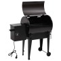 Barbacoa de pellets hierro negro 94 cm de vidaXL, Barbacoas - Ref: Foro24-360067, Precio: 476,62 €, Descuento: %